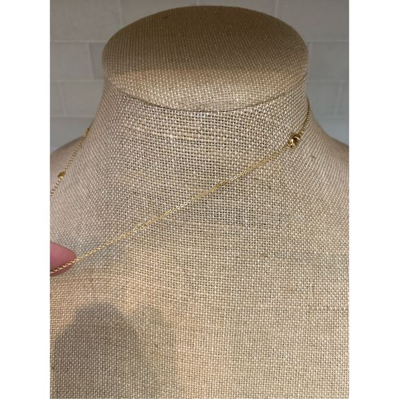 Gold Necklace with Dreamer Letters #inspired #goal setter - Picture 3 of 4